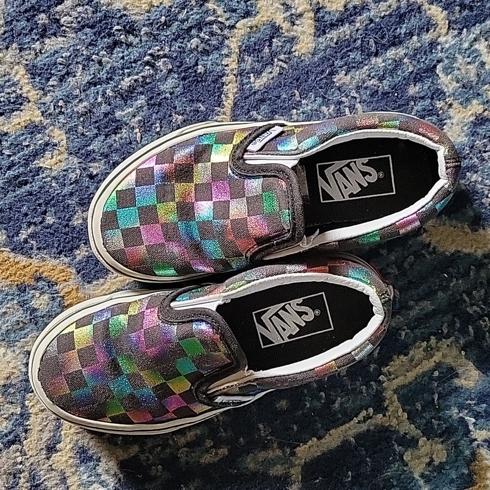 Vans size 10.5 toddler